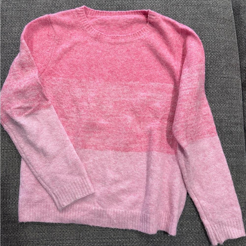 Pink Ombré Women's Sweater